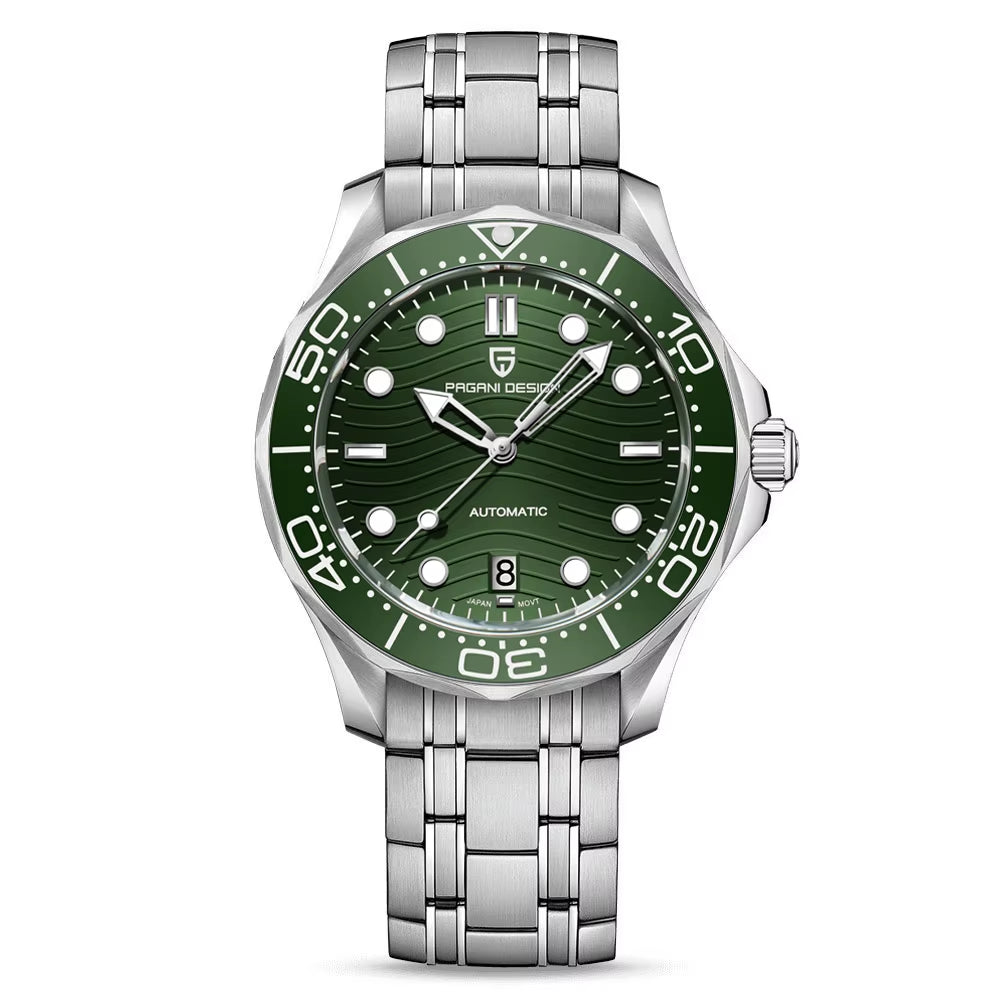 2026 New V2 Waves 200M Diving Men'S Watches Fashion Luxury Automatic Watch Men AR Sapphire Crystal Wrist Watch Men