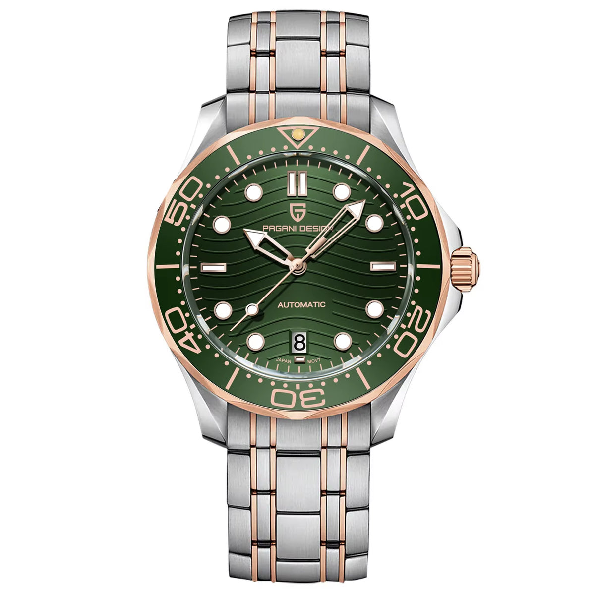 2026 New V2 Waves 200M Diving Men'S Watches Fashion Luxury Automatic Watch Men AR Sapphire Crystal Wrist Watch Men