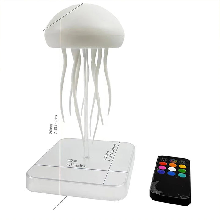 Lámpara Medusa LED: 9 Tentáculos Flotantes, Efecto Aurora y Mando