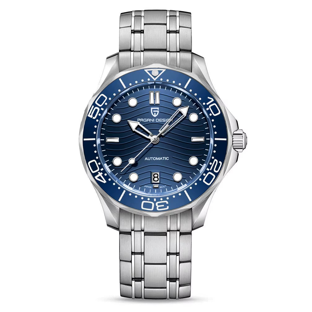 2026 New V2 Waves 200M Diving Men'S Watches Fashion Luxury Automatic Watch Men AR Sapphire Crystal Wrist Watch Men