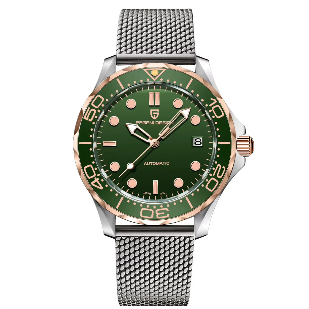2026 New V2 Waves 200M Diving Men'S Watches Fashion Luxury Automatic Watch Men AR Sapphire Crystal Wrist Watch Men